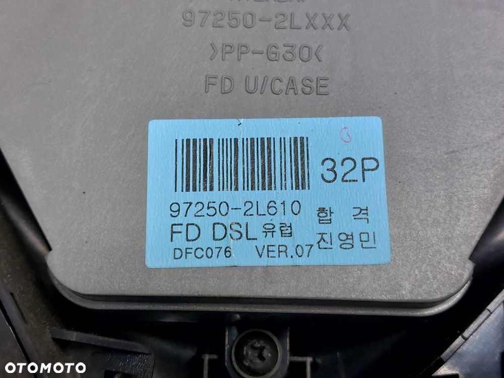 RADIO ODTWARZACZ + PANEL NAWIEWU + RAMKA HYUNDAI I30 I 96160-2L200 - 7