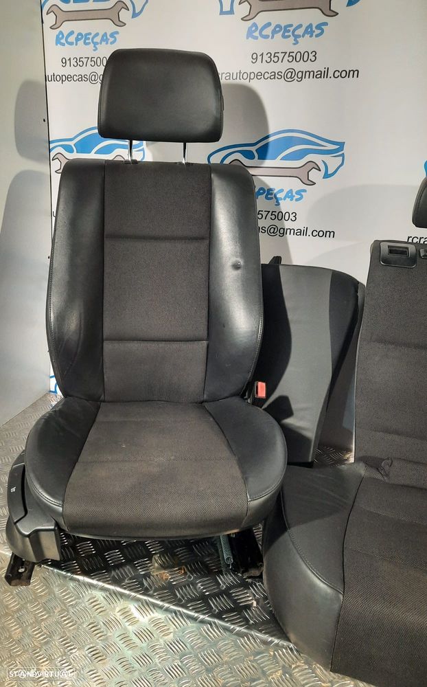 BANCO BANCOS PELE TECIDO ELETRICO AQUECIDO BMW FRENTE FRONTAL TRASEIRO TRÁS AIRBAG BMW X3 E83 - 5