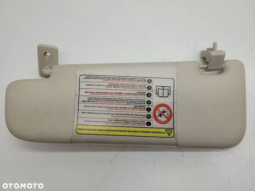 OSŁONA PRZECIWSŁONECZNA PRAWA FIAT 500 312 EUROPA BEŻOWY - 4