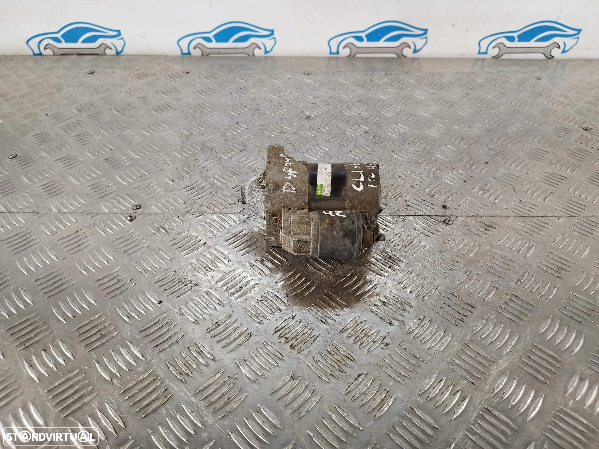 MOTOR DE ARRANQUE TS8E6 VALEO ORIGINAL  8200369521 RENAULT CLIO III MK3 1.2i 16V 75 CV D4F 740 - 6