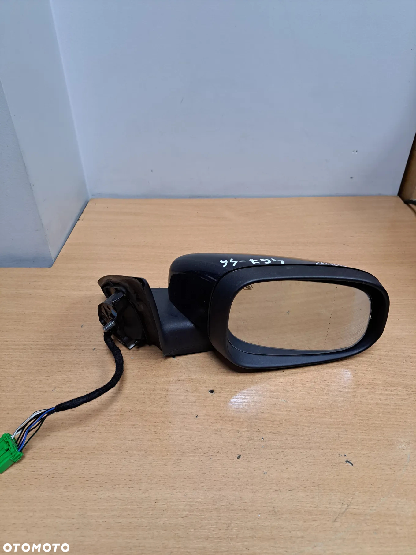 VOLVO S60 V70 LIFT 05- LUSTERKO PRAWE 10 PIN EUROPA 467-46 EL. Składane Podświetlane - 4