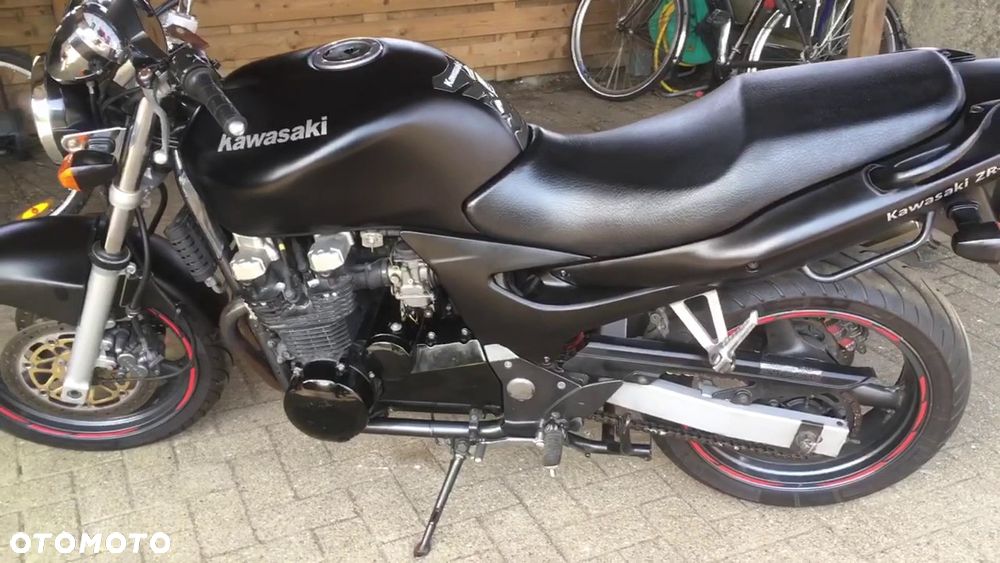 Kawasaki ZR7 ZR750 owiewka osłona boczek zbiornik silnik zawieszenie set podnóżek swap siedzenie chłodnica regulator moduł przełącznik przekaźnik licznik wiązka stelaż - 1