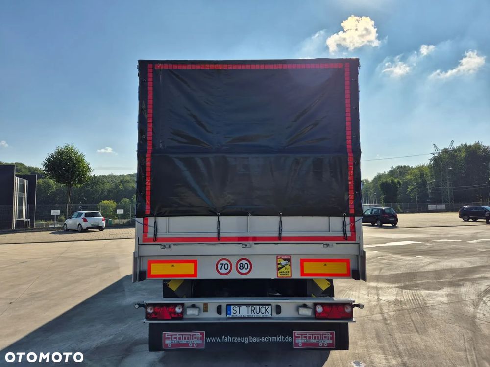 Schmidt SPC 38 / STANDARD / PODNOSZONA OŚ / TRANSPORT STALI / COILMULDA 8.5M - 11