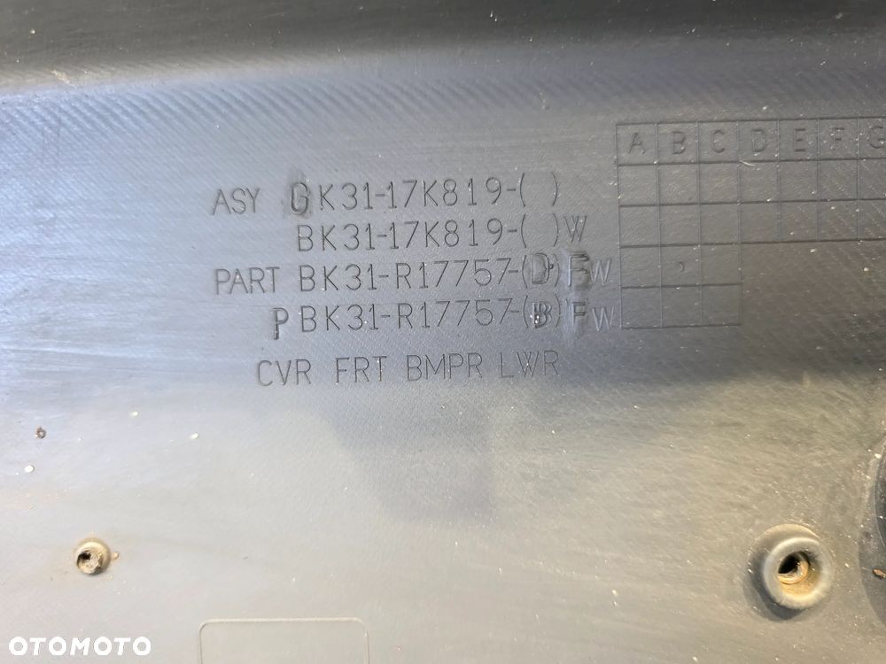 FORD TRANSIT MK8 13- ZDERZAK PRZEDNI PRZÓD NA 4xPDC NR GK31-17K819 / BK31-17K819 NR AUKCJI NZ1943 - 28