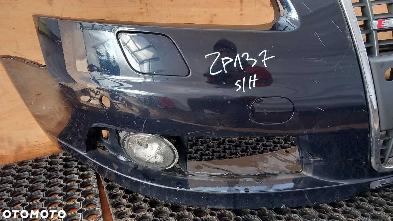 AUDI A6 C6 S-LINE ZDERZAK PRZÓD  SPRYSKI LZ7R - 3