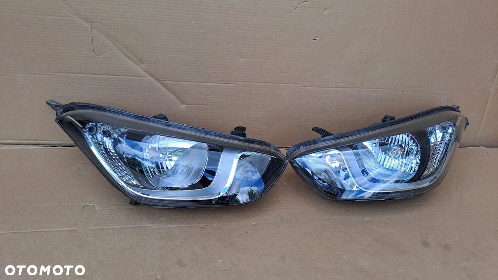 HYUNDAI I20 12-14 PRAWA LEWA LAMPA KOMPLET UŻYWANE 92102-4P500 92101-4P500 - 3