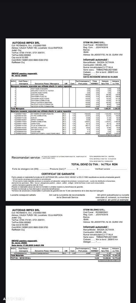 Skoda Octavia 1.6 TDI DSG Ambition - 12