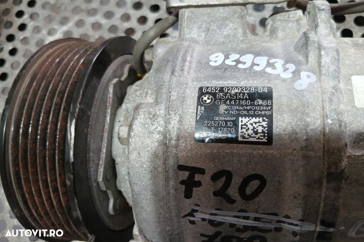 Compresor AC 6SAS14A 6SAS14A BMW Seria 1 F20/F21 [facelift] [2015 - 2 - 7