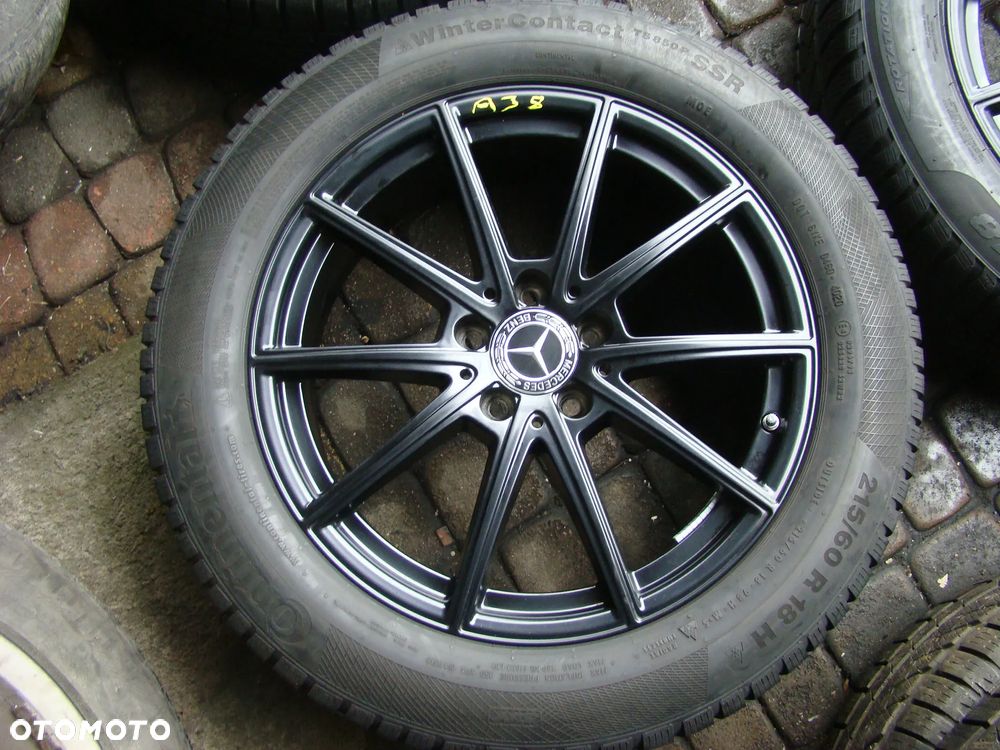 a38 5x112 Mercedes Benz GLA H247 GLB X247 6,5Jx18 215/60 zima czujniki - 2