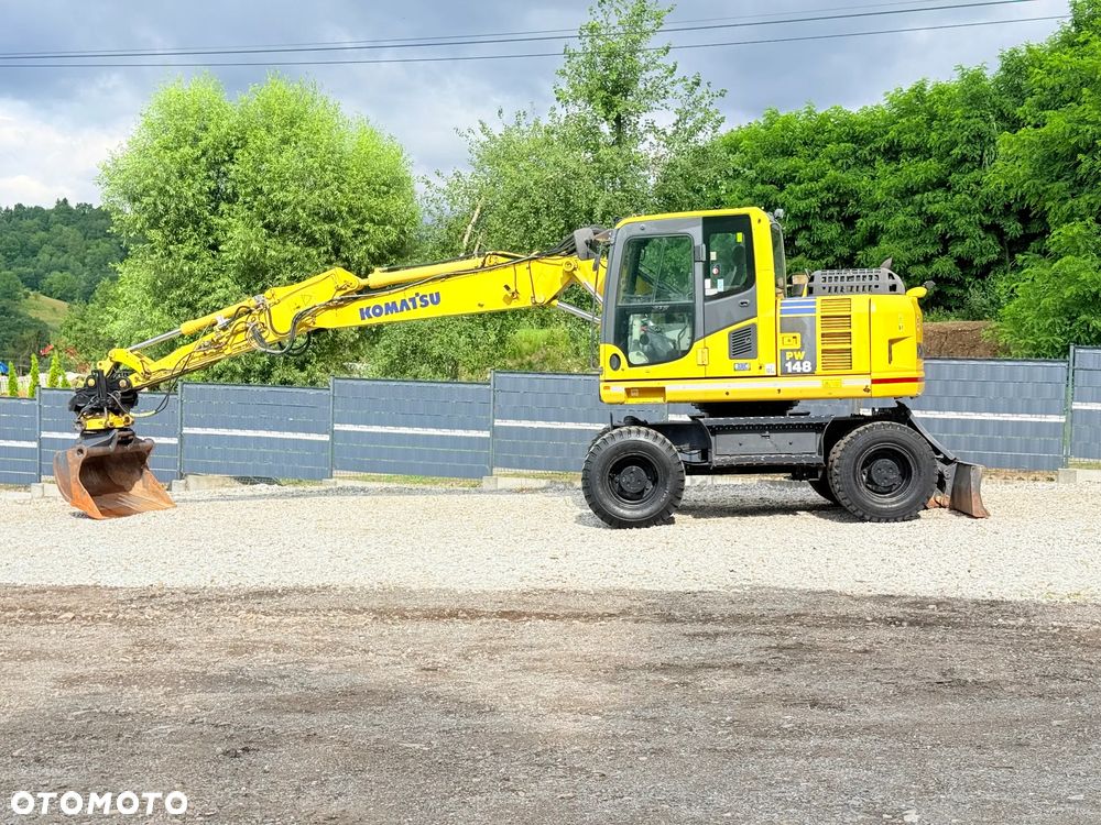 Komatsu * Komatsu PW 148  *ROTOTILT * Sprowadzona * Koparka Kołowa * - 19