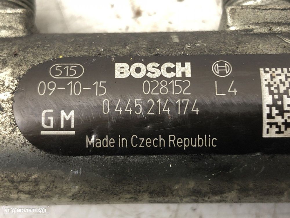 Régua  de injeção CHEVROLET CAPTIVA (C100, C140) REF. 0445214174 MOTOR Z20S - 4