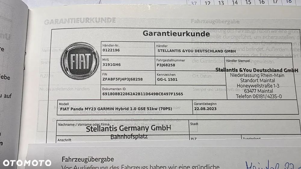 Fiat Panda 1.0 GSE Hybrid GARMIN - 9