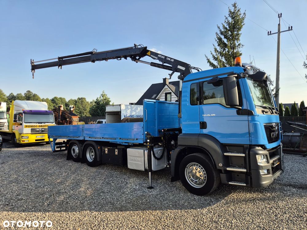 MAN TGS 26.320 6x2 HDS ATLAS 120.2E Sterowanie radiowe Euro 6