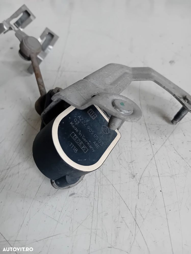 Senzor Nivel Cantar Xenon Punte Spate Mercedes C Class W205 Cod A2229050503 - 4