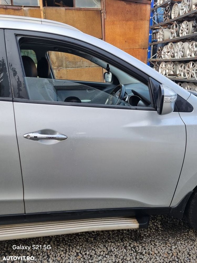 Usa Dreapta Fata Hyundai IX35 2010 - 2019 SUV 4 Usi Sleek Silver RAH (1427) - 1