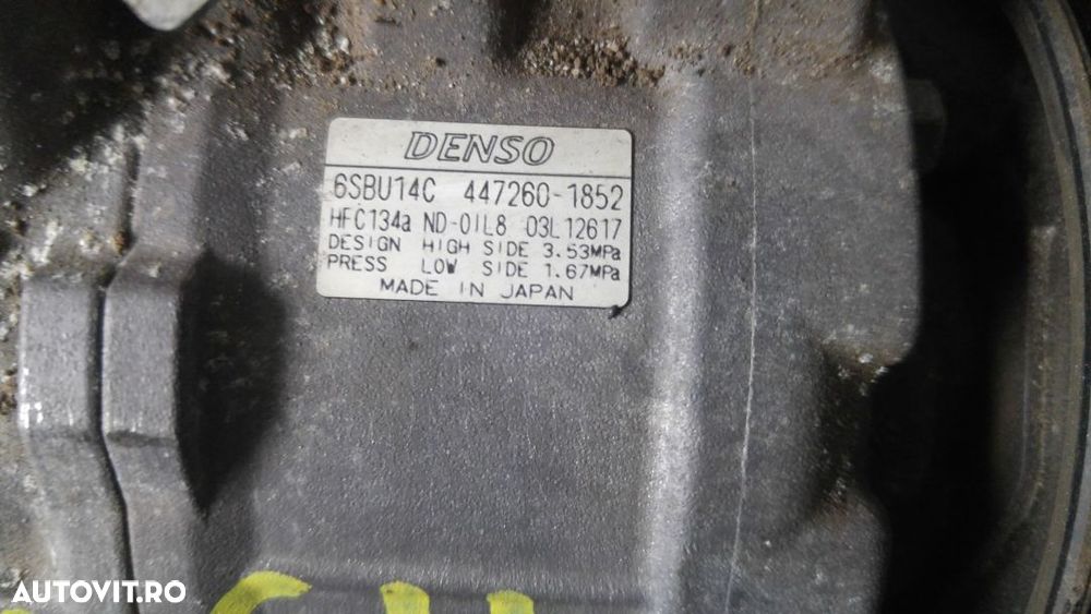 compresor clima ac bmw e90 2.0 d 143 cp n47d20c 447260-1852 - 3