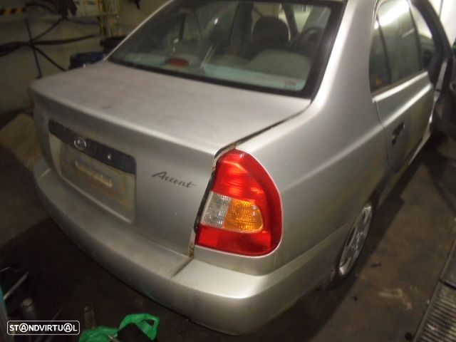 Carro MOT: G4EA HYUNDAI ACCENT 2 2003 1.3 86CV 4P CINZA GASOLINA - 8