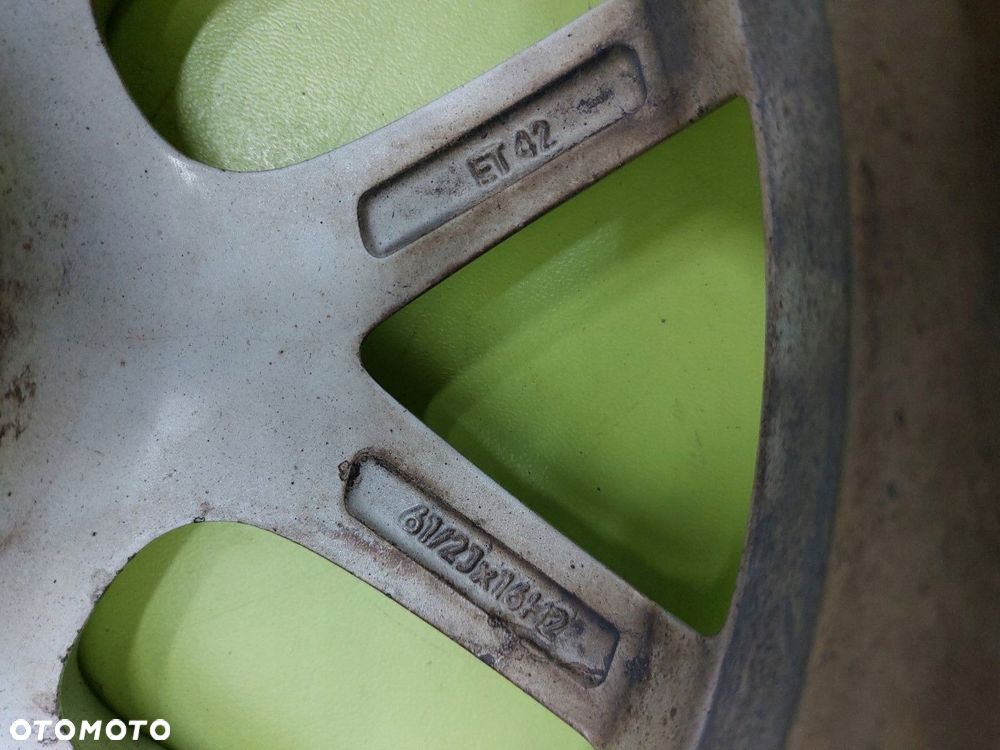 Alufelgi FELGI ALUMINIOWE SKODA VW BORA GOLF IV 97-03 6,5J 16 ET 42 5X100 - 7