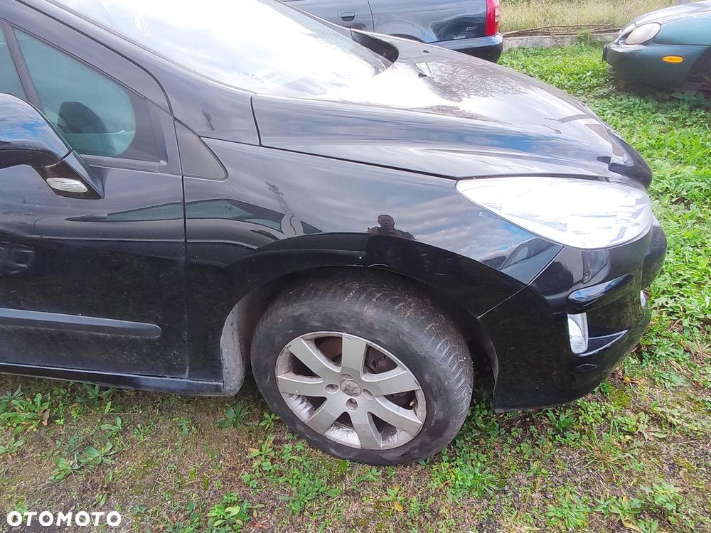 Peugeot 308 t7 kompletny przód maska zderzak lampy błotniki pas przedni - 7