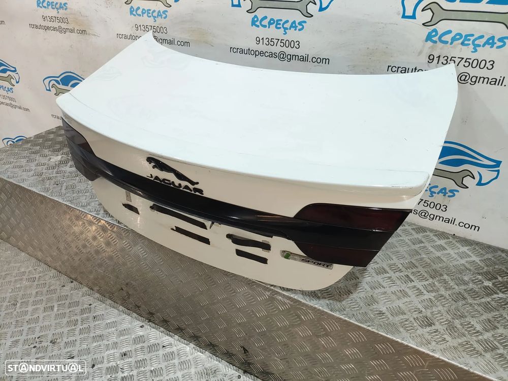 Porta Tampa Mala Jaguar XF 1 I X250 Facelift Câmara Fecho Puxador - 6