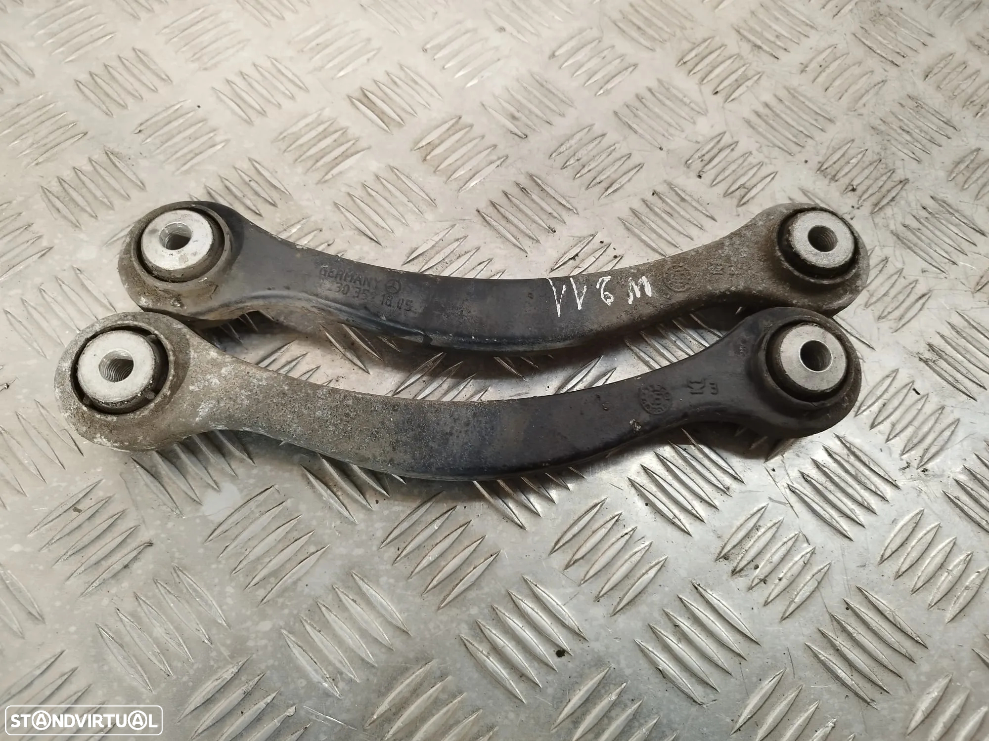 KIT SISTEMA TRAVAGEM SUSPENÇÃO MERCEDES BENZ CLASS E W211 A0105427717 0105427717 R230352020 A2303522206 2303522206 R2303521805 2303521805 BRAÇOS MANGAS EIXOS MAXILAS PINÇAS - 7