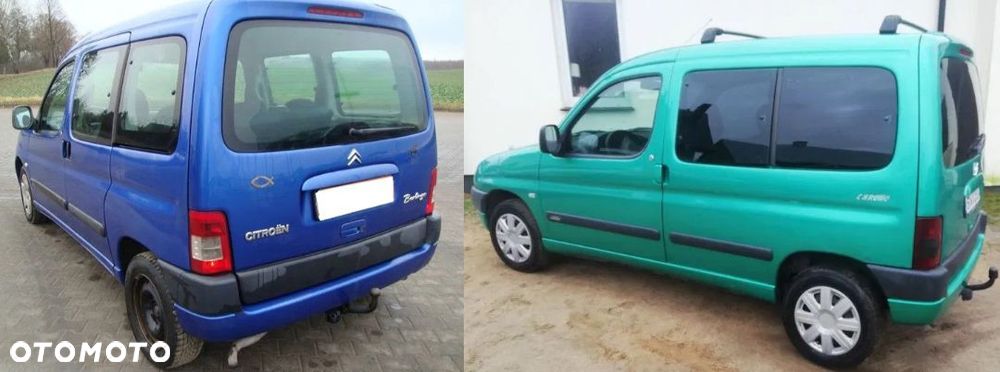 HAK HOLOWNICZY + WIĄZKA 7 PIN + GNIAZDO CITROEN BERLINGO 1 I 96-2008+FL  PEUGEOT PARTNER - 3