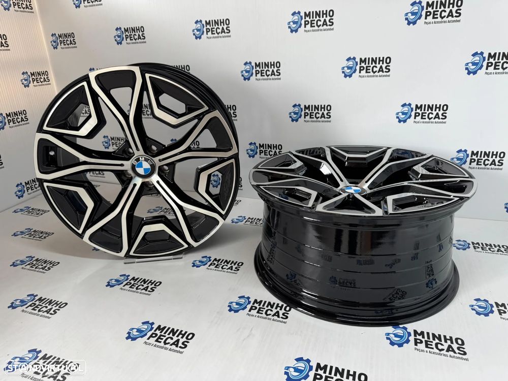 Jantes BMW New X5 (G05) em 20 Preto e Polido - 5