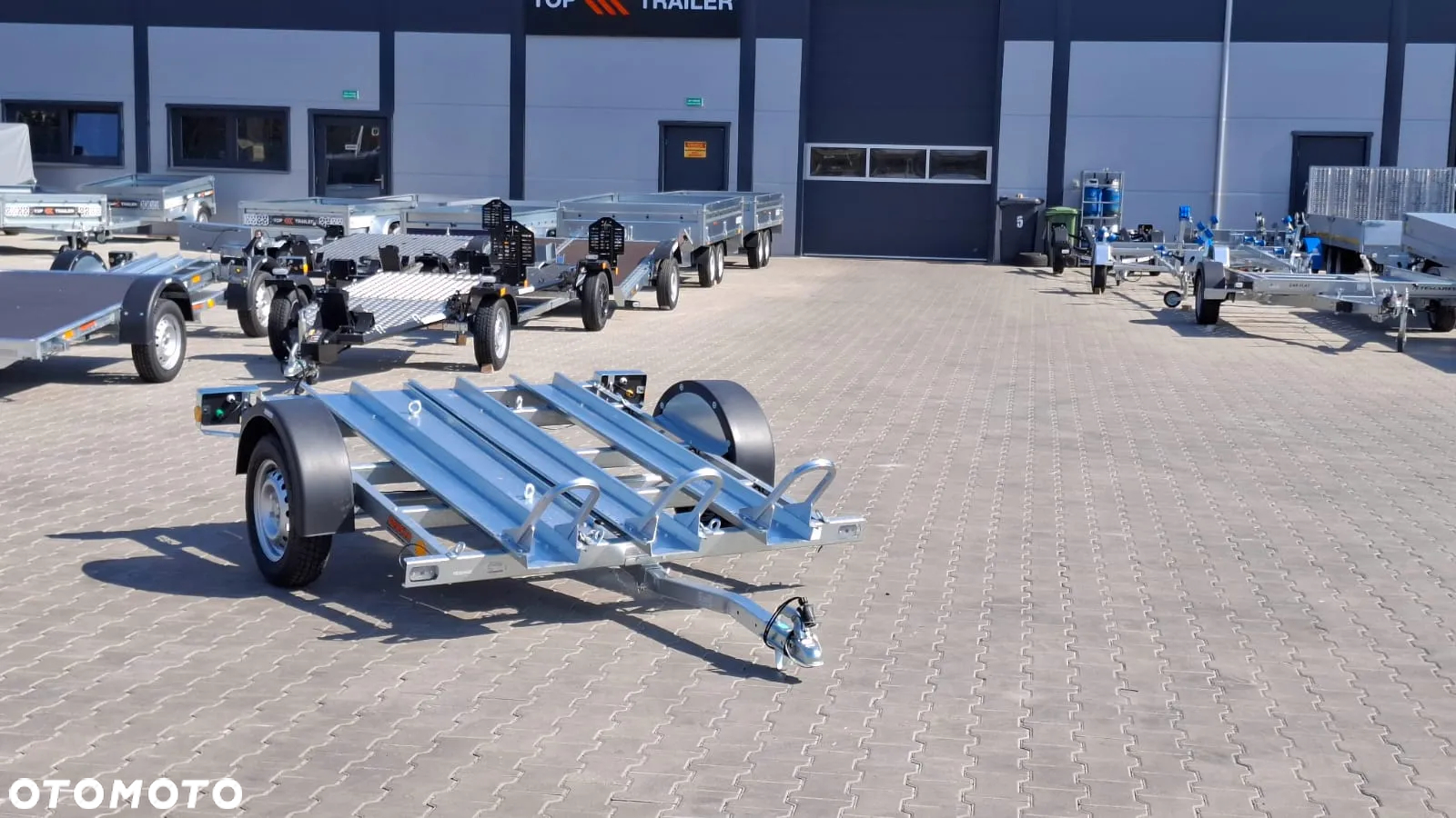 Neptun Dostawa Przyczepka na 3 motocykle 225x148,5cm DMC750kg UCHYLNA - 20