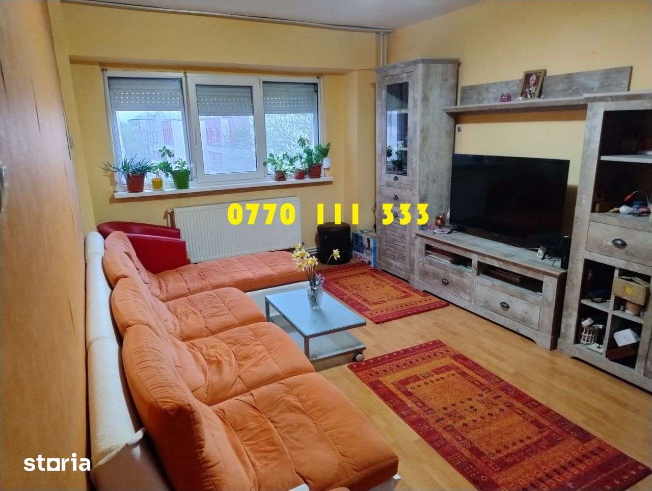 Apartament 3 camere Calarasi 4, etaj 3. Suprafata 72mp — fotografia 1