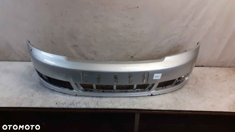 # ZDERZAK PRZÓD PRZEDNI AUDI A4 B6 S LINE S4 B6 LY7W SREBRNY HALOGENY - 1