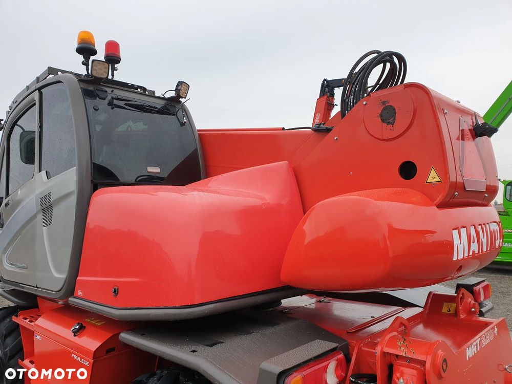 Manitou MRT 2150+Privilege KOSZ/PILOT/WIDŁY SPROWADZONA SUPER STAN - 22
