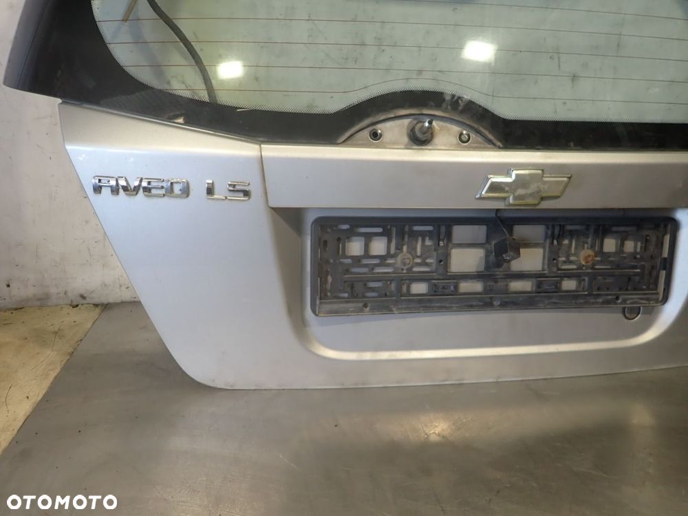 KLAPA TYŁ BAGAŻNIKA CHEVROLET AVEO II 1.2 - 2
