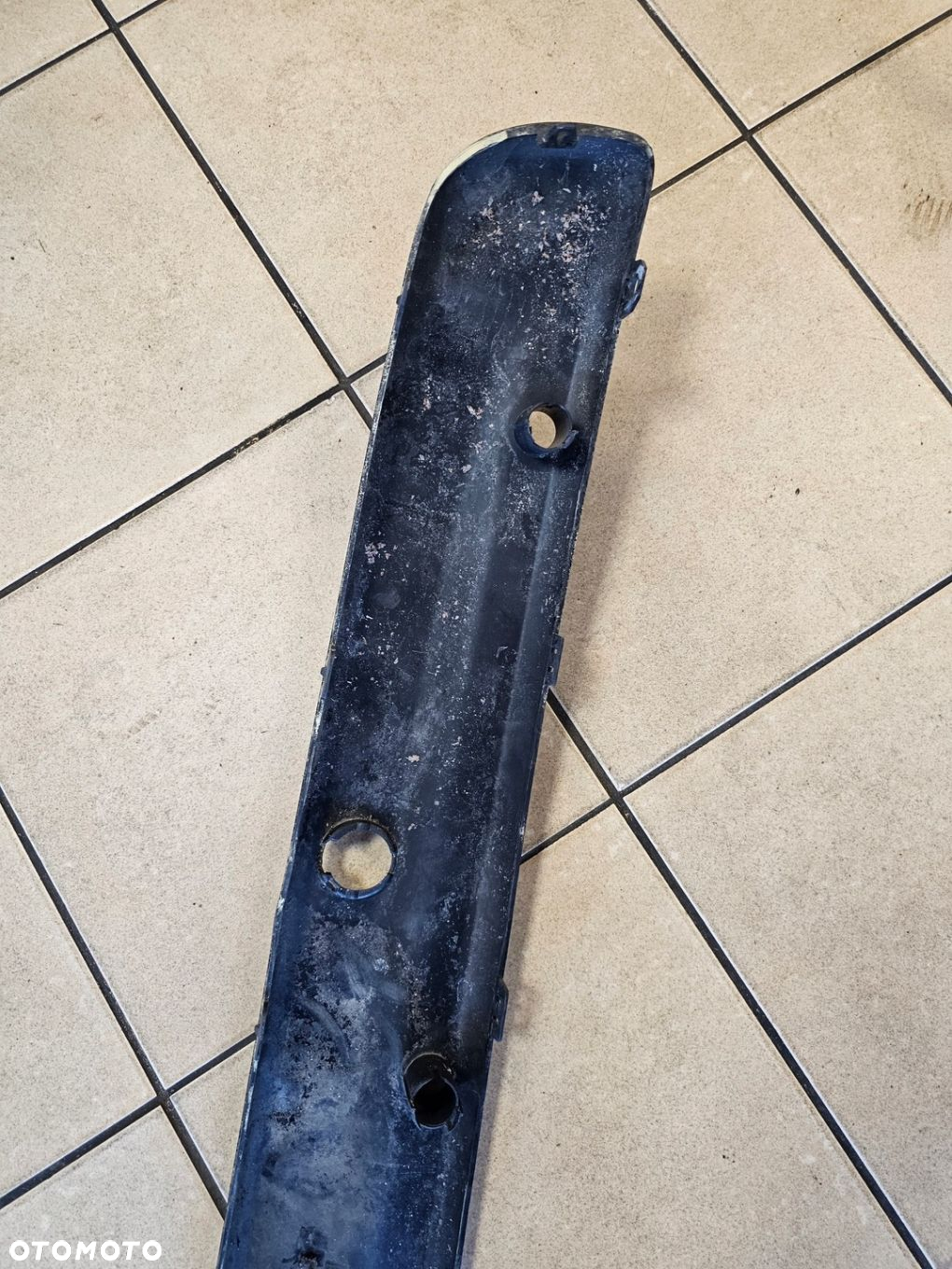 LISTWA NAKŁADKA ZDERZAKA TYŁ PEUGEOT 207 07 GTI GT LIFT CZARNY 3D HB EXLD - 5