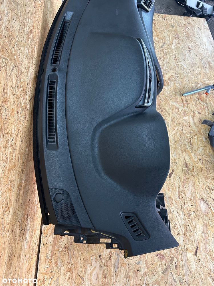 Nissan X-trail III T32 konsola deska rozdzielcza 2014- pasy napinacze oryginał poduszka powietrzna - 9