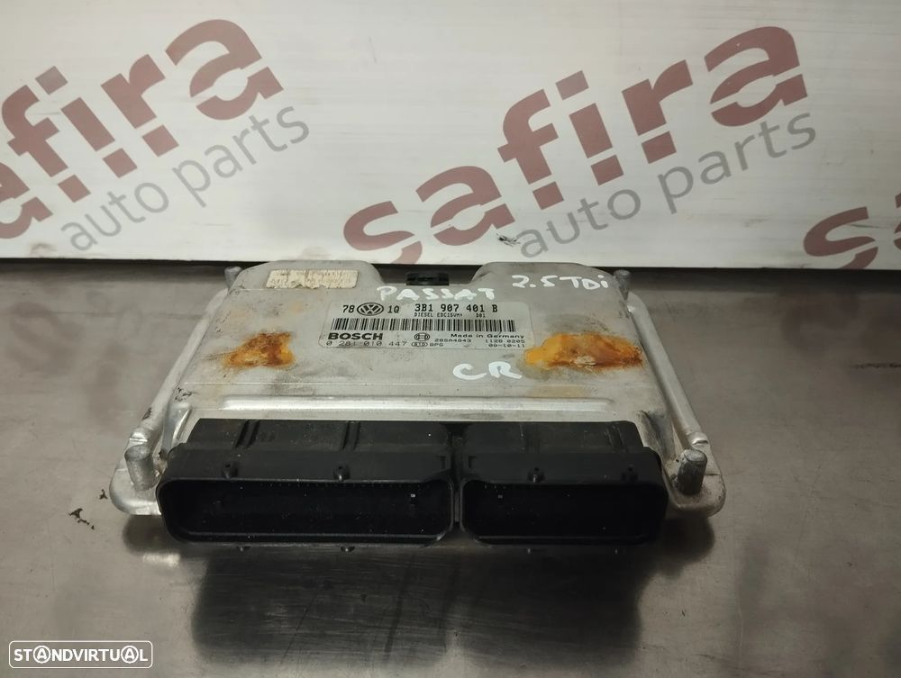 UNIDADE / CENTRALINA DO MOTOR VOLKSWAGEN PASSAT B5.5 2.5TDI REF. 3B1907401B 0281010447 - 3