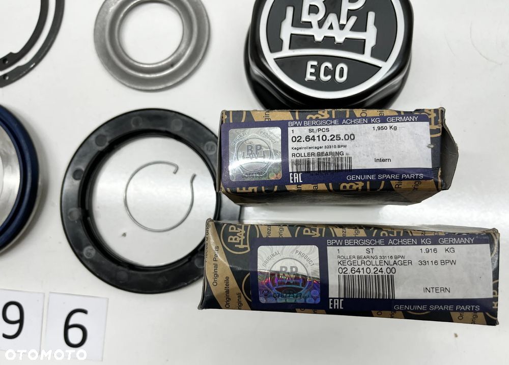 Zestaw naprawczy piasty, komplet łożysk koła BPW 09.801.02.33.0 - 9