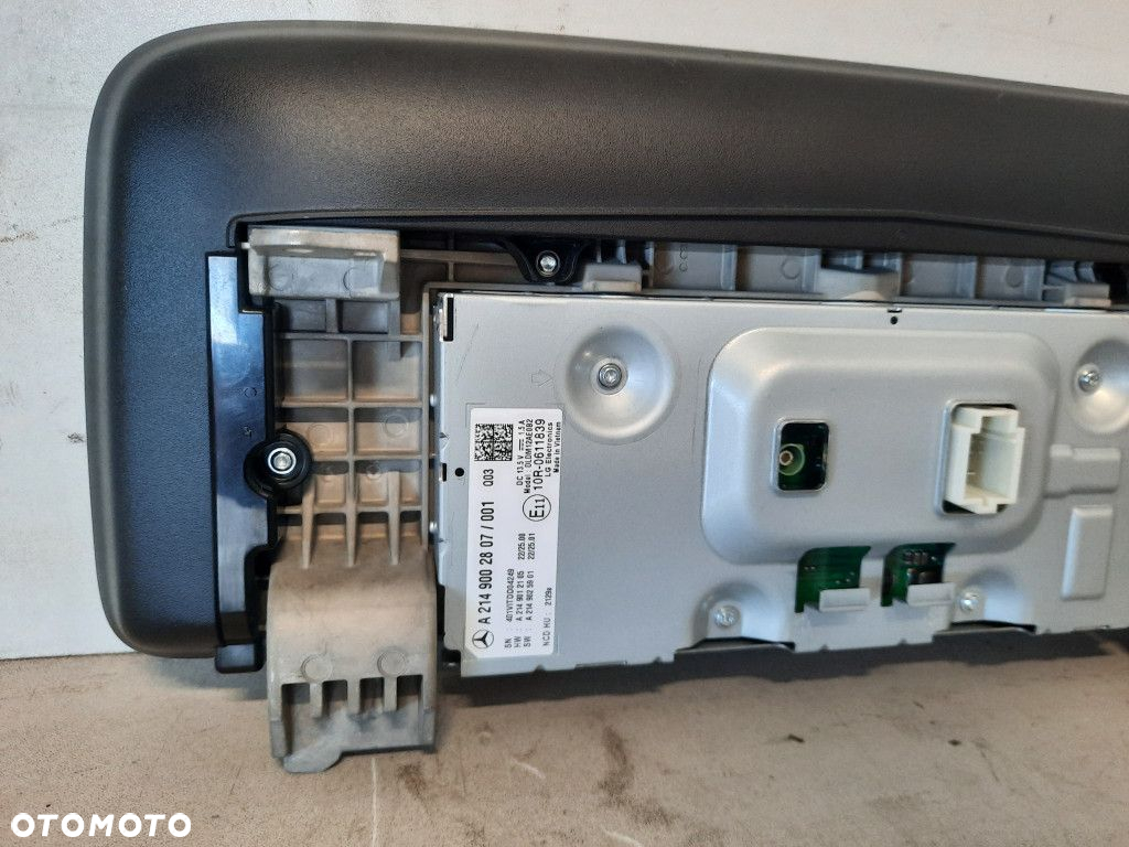 MERCEDES E-KLASA W214 23- WYŚWIETLACZ LICZNIK MONITOR  A2149002807 - 10