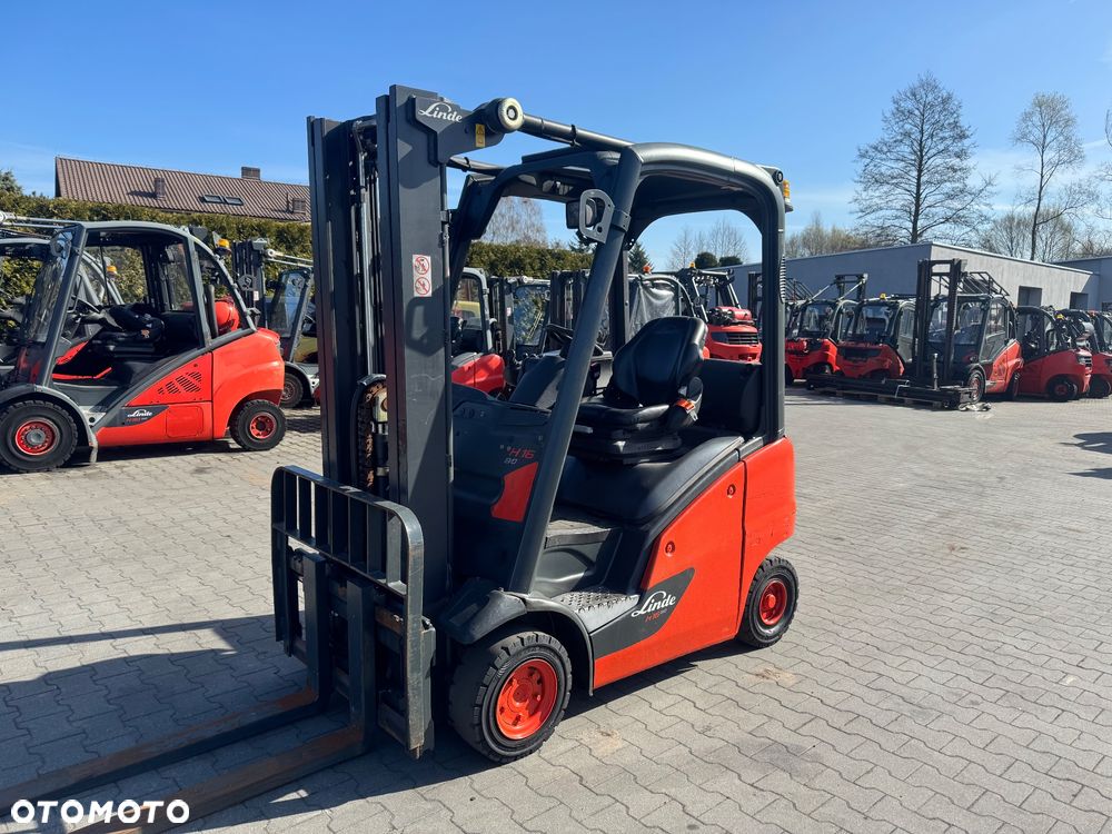Linde Linde H16 Evo 2017 8050mth triplex  przesuw  wolny skok h20 h18 toyot