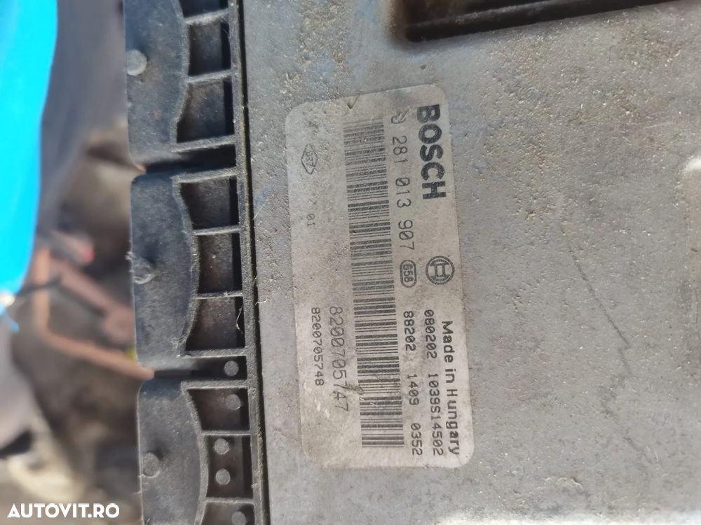 CALCULATOR MOTOR ECU RENAULT MEGANE 2 1.9 DCI COD 8200705747 / COD BOSCH 0 281 013 907 - 2