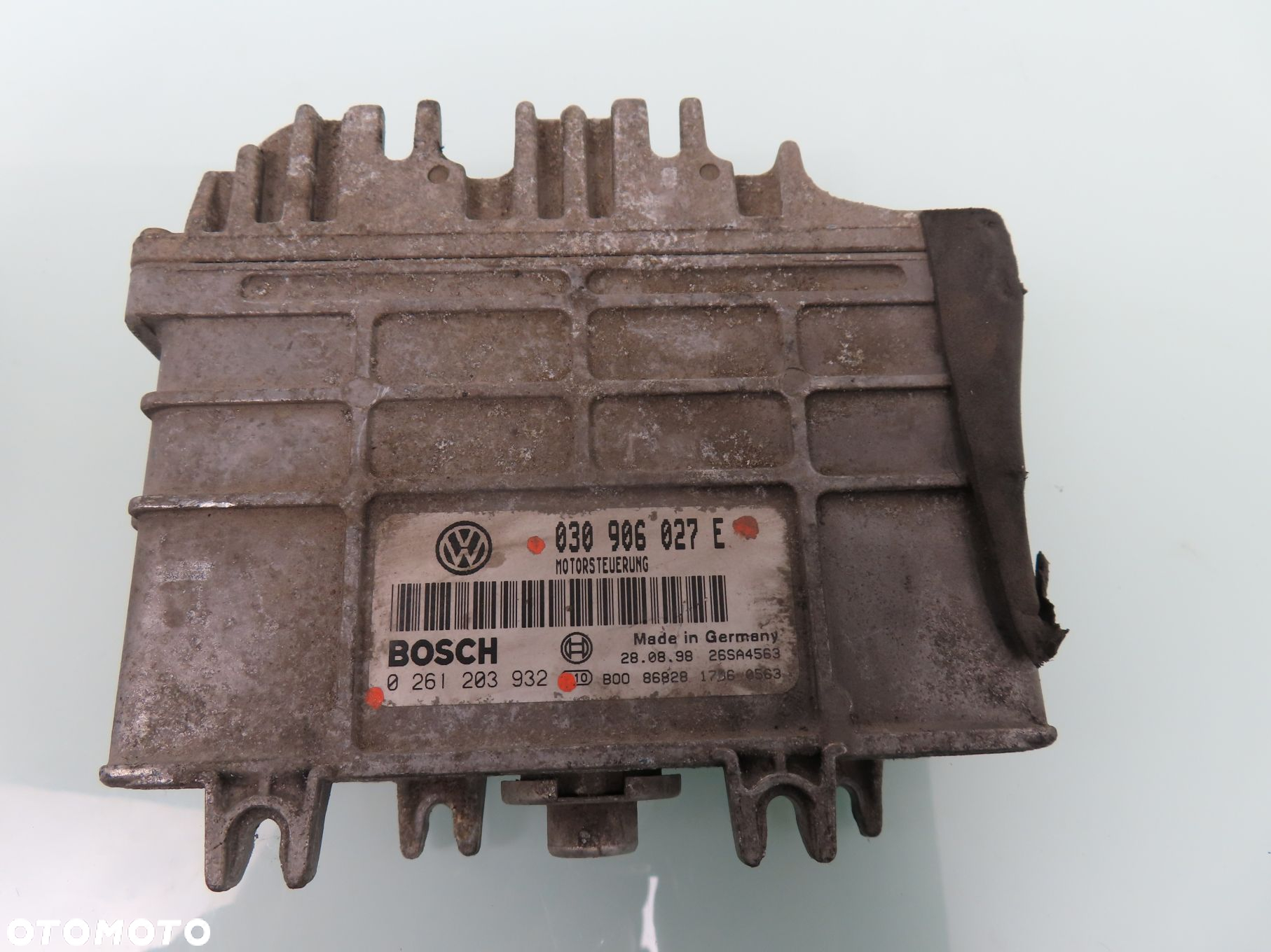 STACYJKA STEROWNIK VW POLO III 6N1 1.0 030906027E 0261203932 - 8