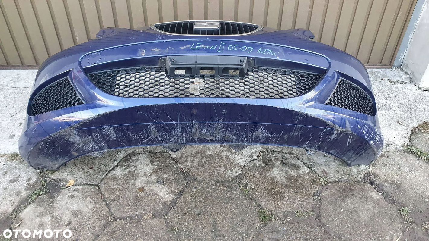 Seat Leon 2 II 1P 05-09 zderzak przedni przód $ - 4