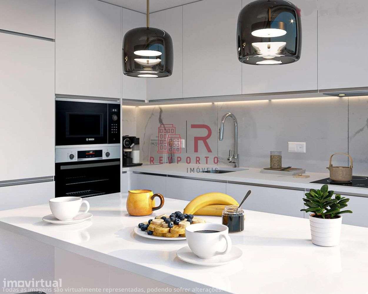 Apartamento T2, com 2 suítes, varanda, jardim e garagem - Grande imagem: 3/39