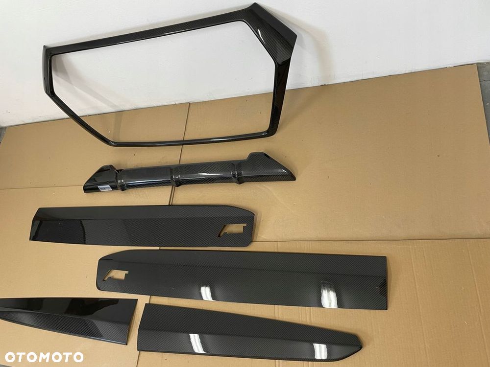 CARBON ZESTAW AUDI Q7 4M0 ABT LISTWA ORYGINAŁ - 3