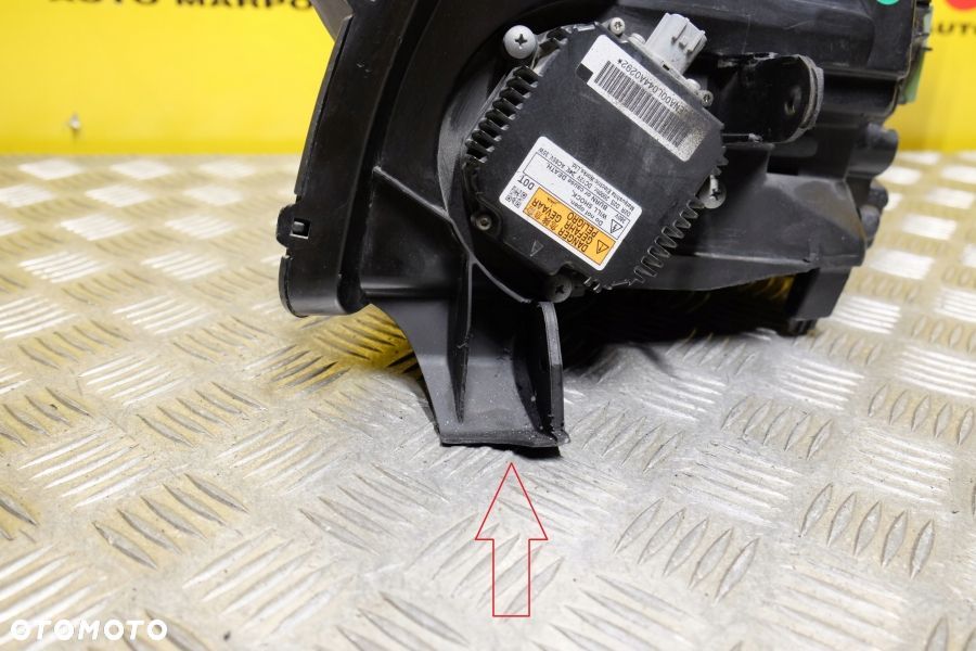 INFINITI FX FX35 2008- REFLEKTOR LAMPA XENON NIESKRĘTNY PRAWA USA - 9