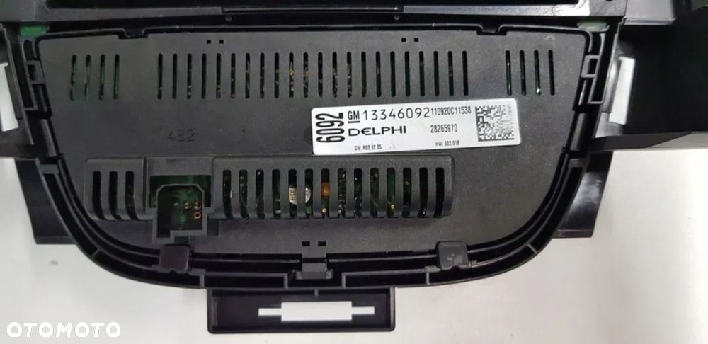 RADIO CD 400 UZZ PANEL WYŚWIETLACZ OPEL ASTRA IV J - 4