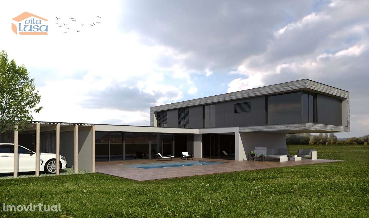 Terreno plano com 1.763 m2 em Grijo para a construção de Moradia 4 ... - Grande imagem: 5/10