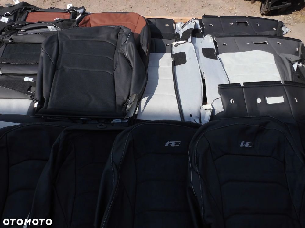 FOTEL FOTELE KANAPA SIEDZISKO OPARCIE LEWE POSZYCIE TAPICERKA SKORA ALCANTARA MISTRAL KCG VOLKSWAGEN ARTEON 3G8 ORYGINAŁ - 25