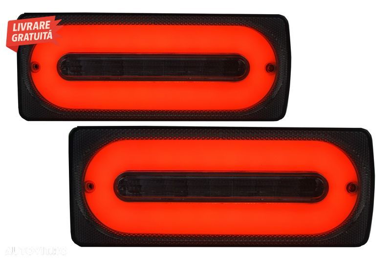 Stopuri Full LED Mercedes G-Class W463 (1989-2015) Semnal Dinamic Secvential- livrare gratuita - 3
