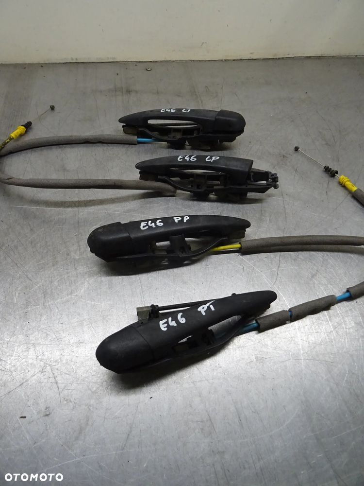 BMW E46 SEDAN 2.0D M47 KLAMKA ZEWNĘTRZNA PRAWY PRZÓD LEWY PRAWY TYŁ - 3