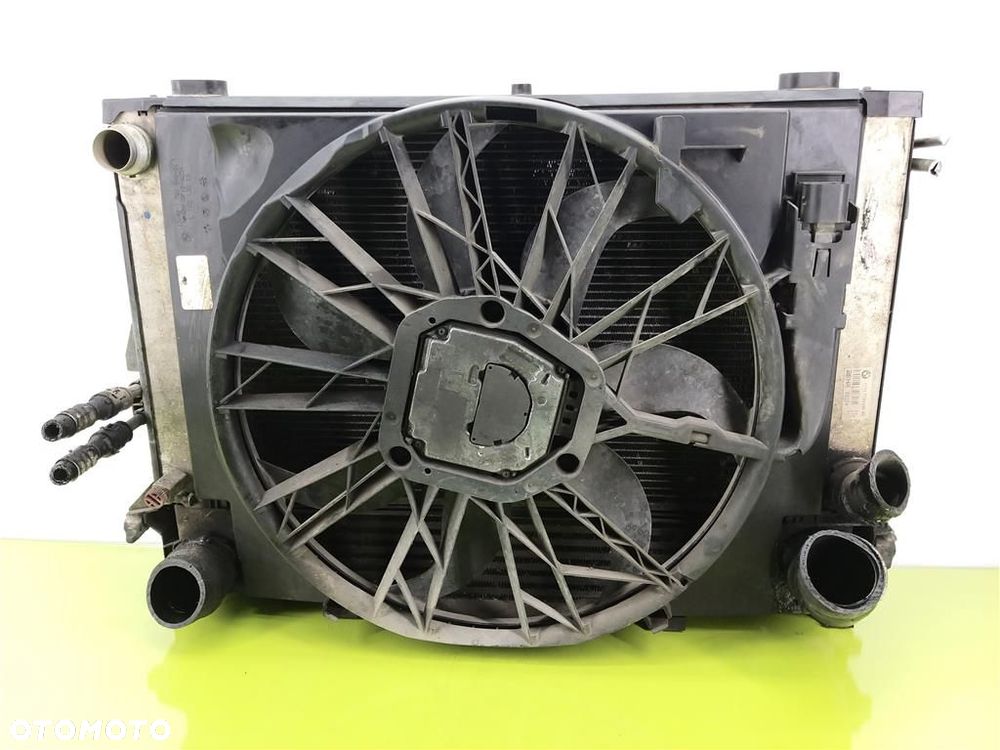 Chłodnice komplet WENTYLATOR BMW Seria 5 E60 E61 2003-2010 3.0D 231KM - 12